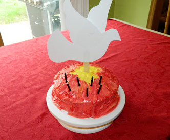 Pentecost Cake