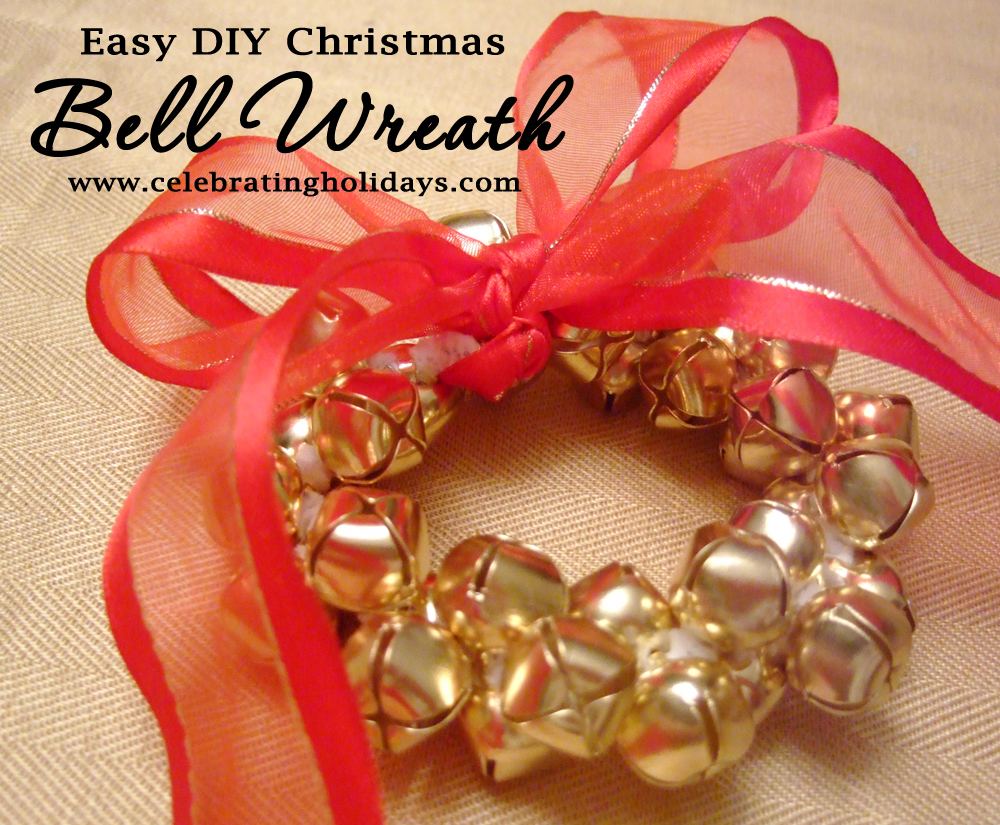 Bell Wreath Craft for Christmas
