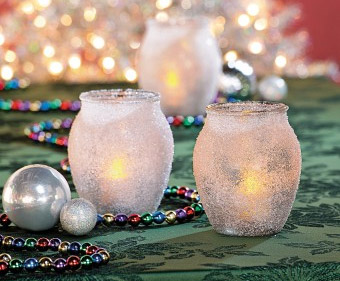 Candle Frosted Craft