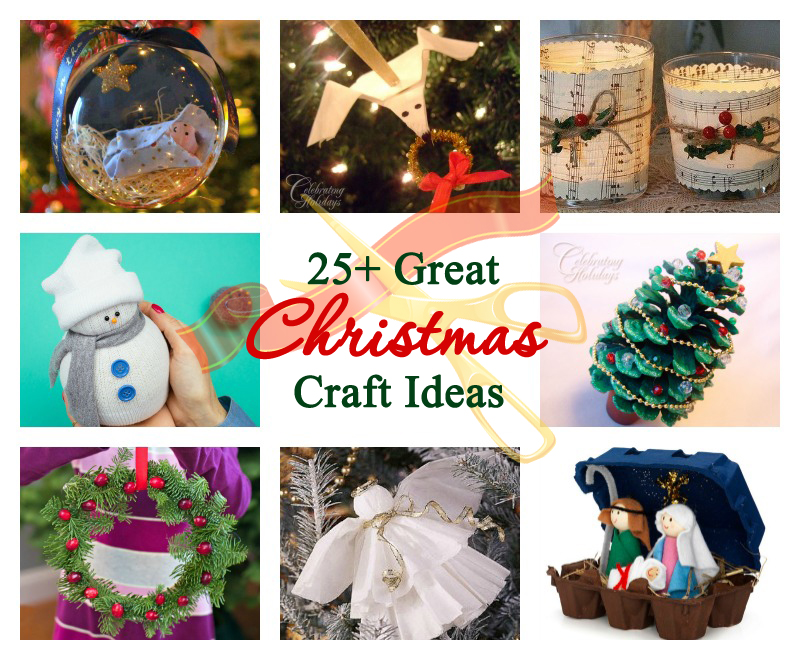 25+ Easy Christmas  Crafts