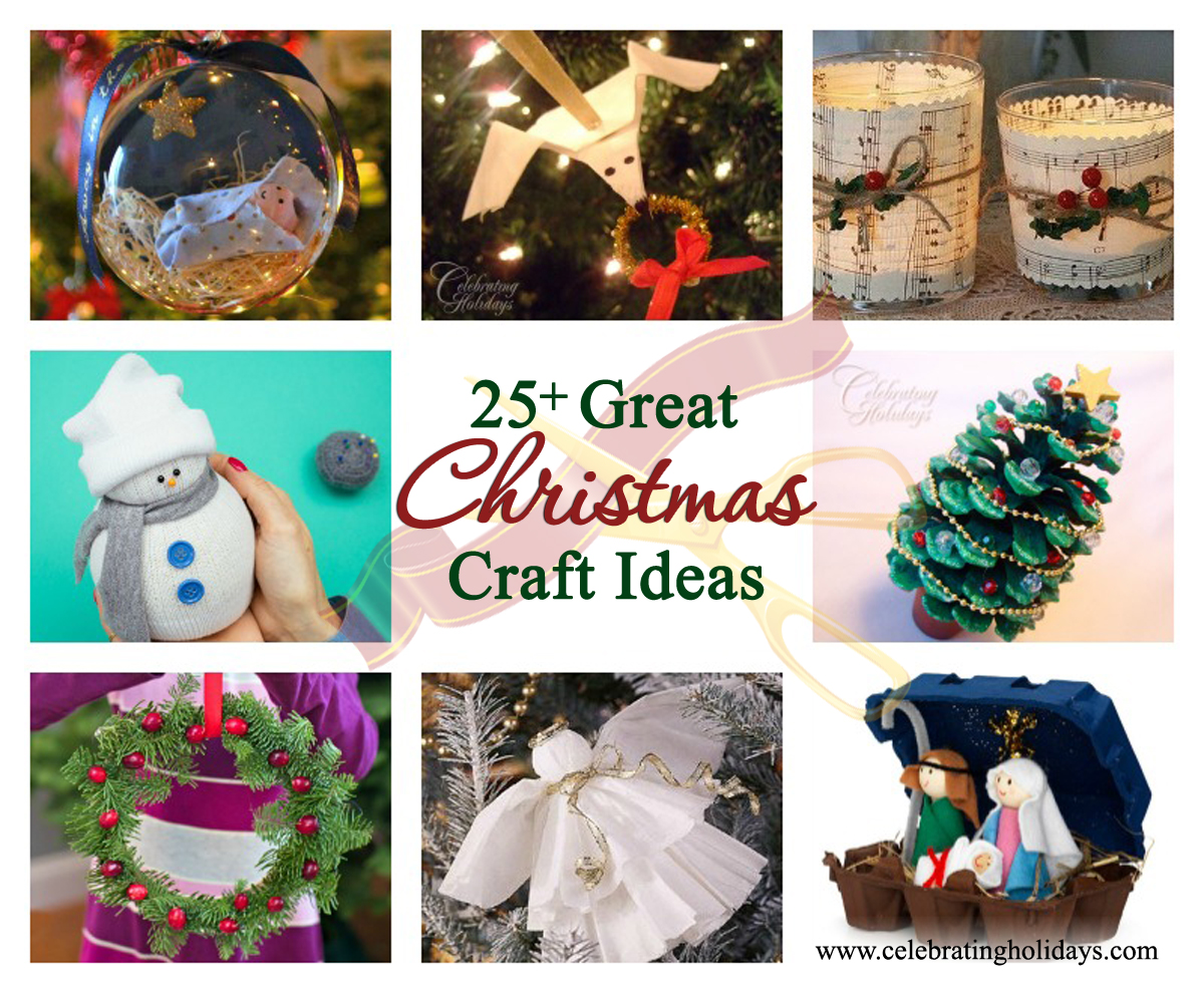 Christmas Crafts  Celebrating Holidays