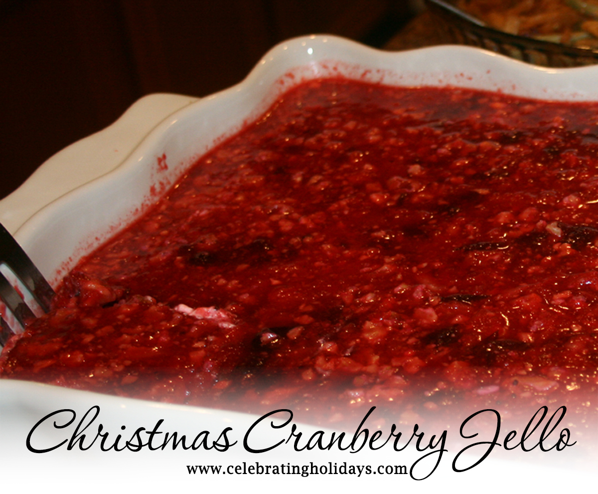 Cranberry Jello