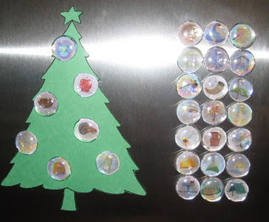 Magnetic Ornaments for Jesse Tree