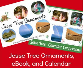 Printable Ornaments and Calendar Cards for Jesse Tree