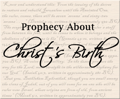 Prophecy About Christ's Birth