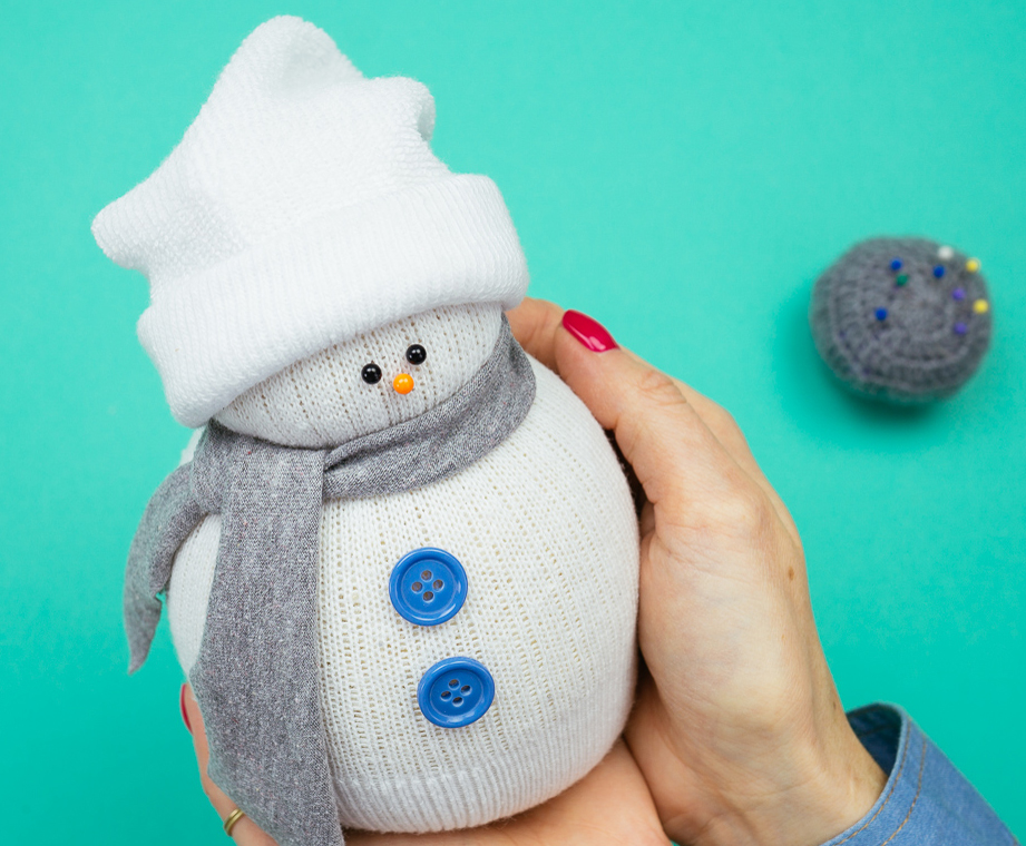 Snowman Sock Craft