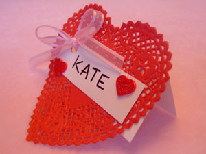 Doily Placecard