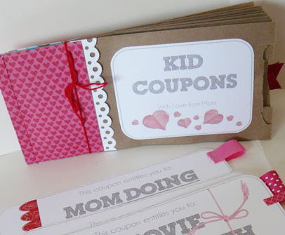 Valentine Coupon Book for Kids