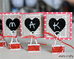 Valentine's Day Placecard Paperclip