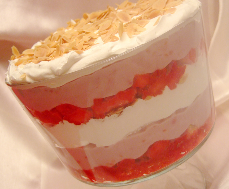 valentine's trifle
