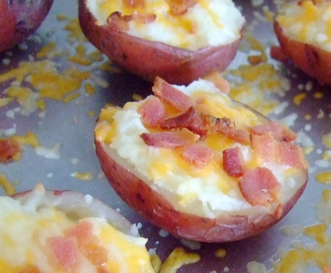 twice baked red potatoes