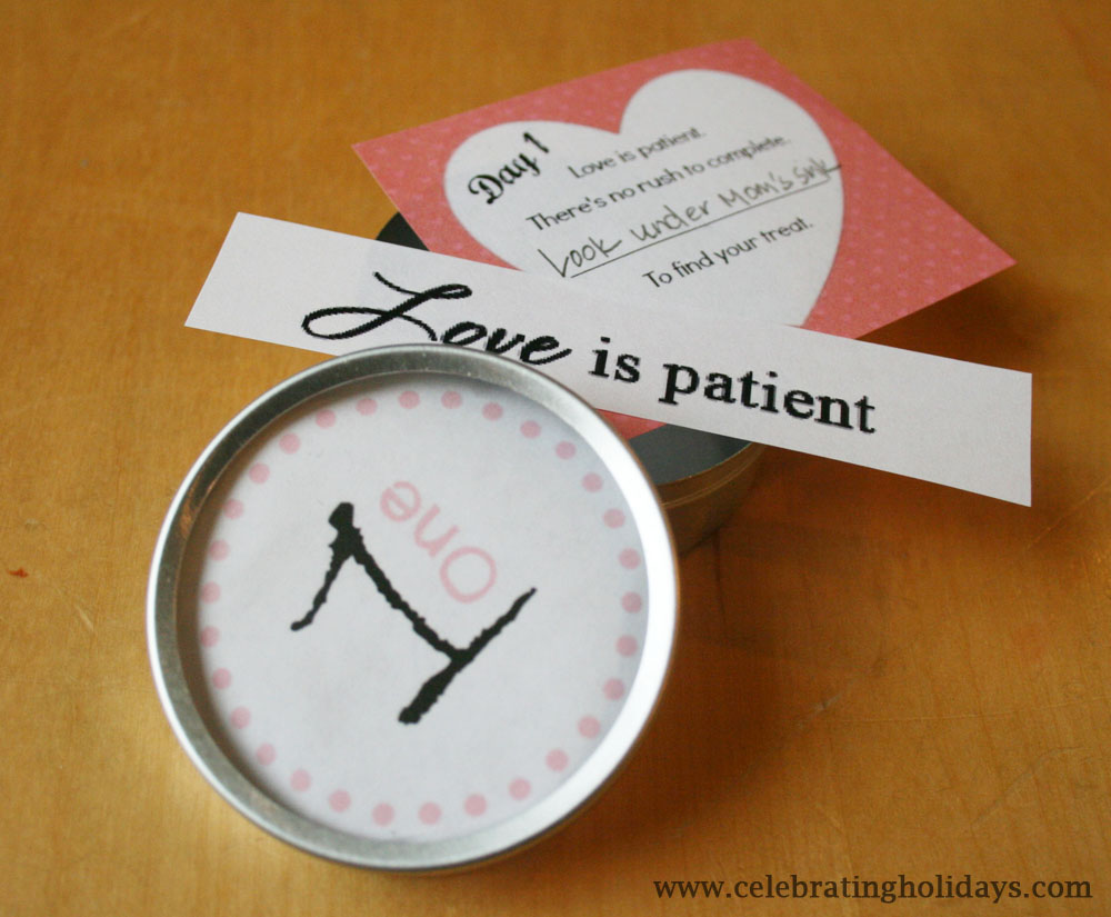 Valentine's Day Countdown Inserts