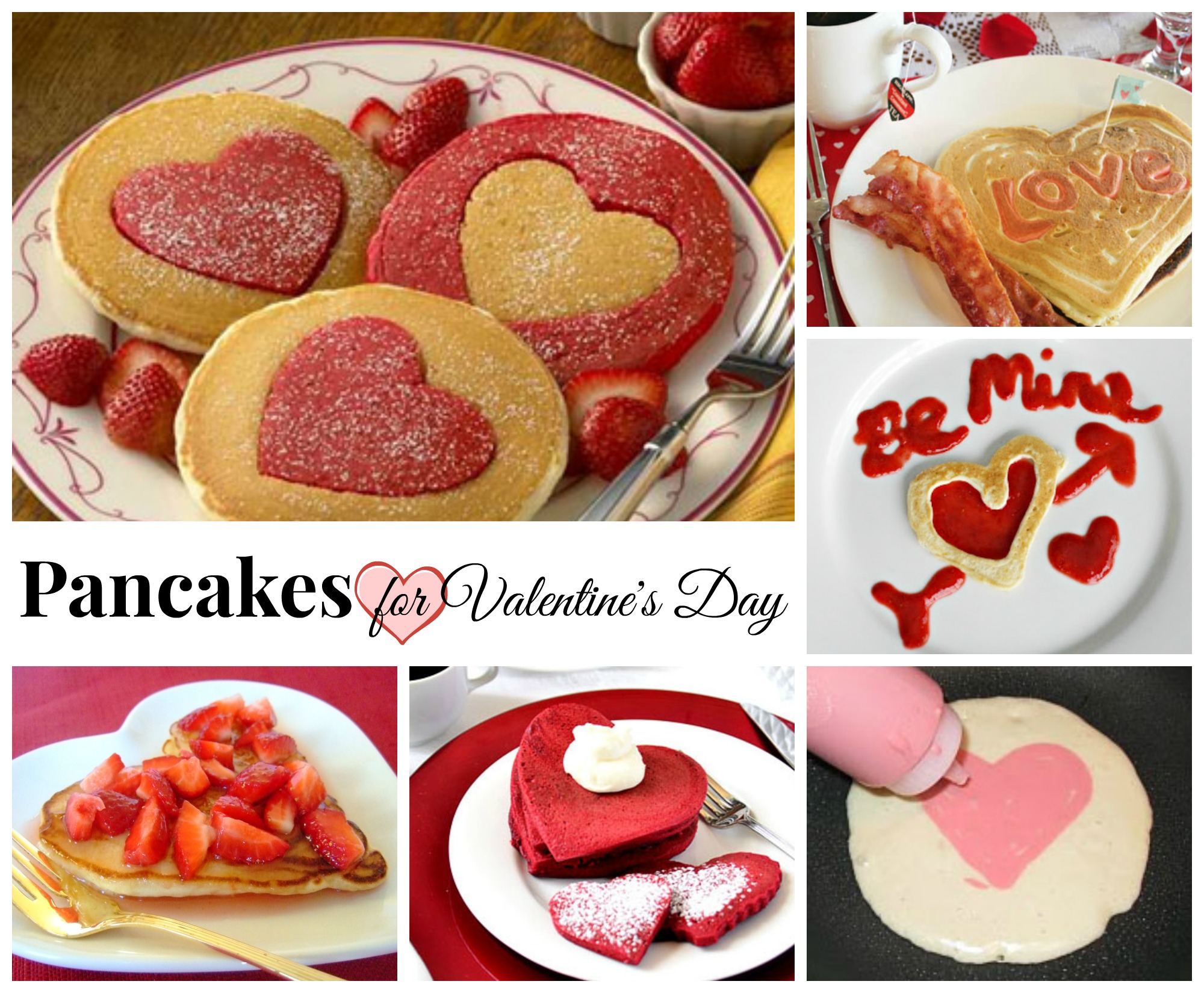 best valentine pancakes