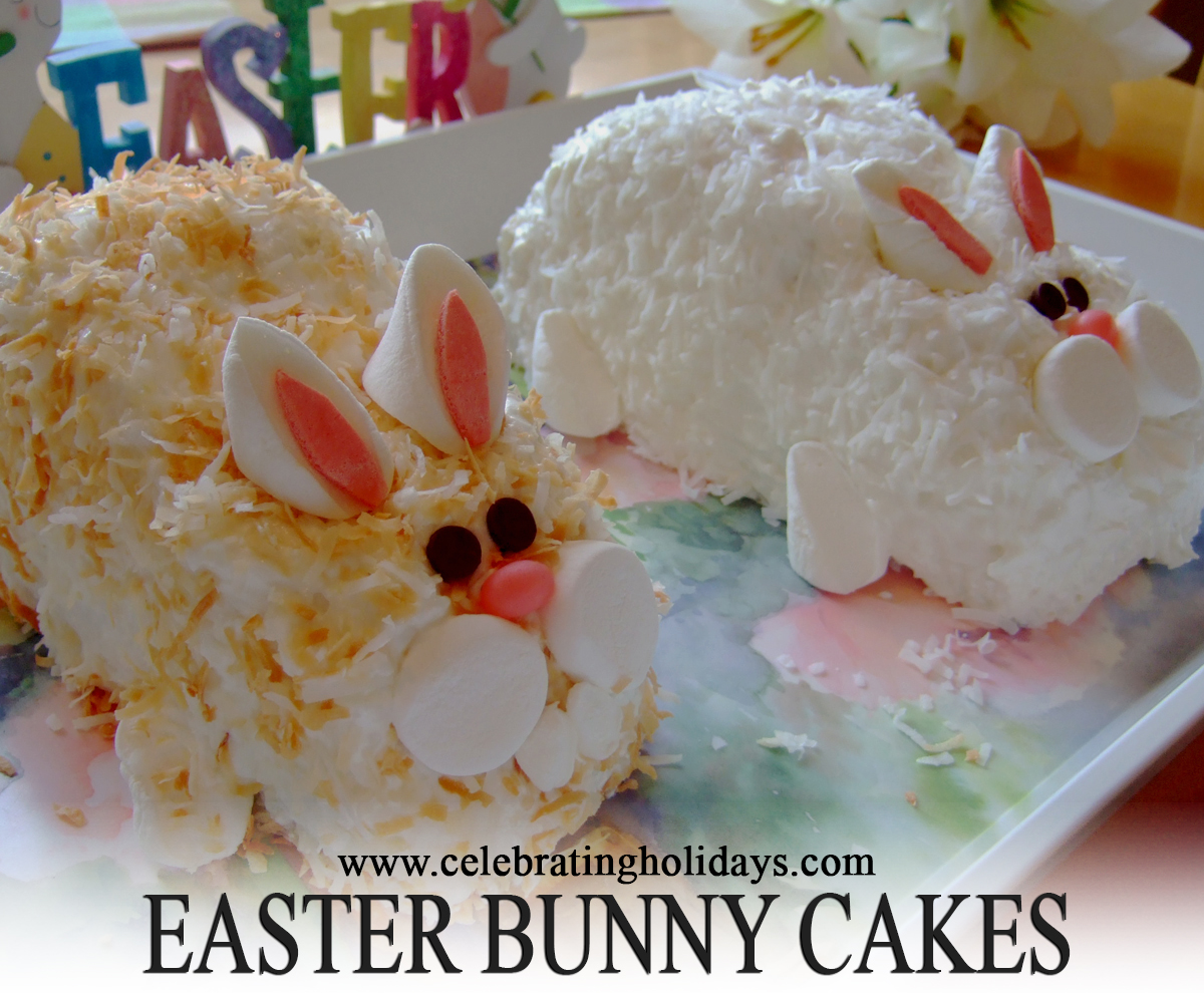 Easter Bunny Cakes