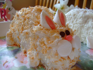 Bunny Cake Front