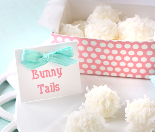 Bunny Tails (Cream Cheese Coconut Balls)