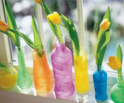 Spring Flower Vases