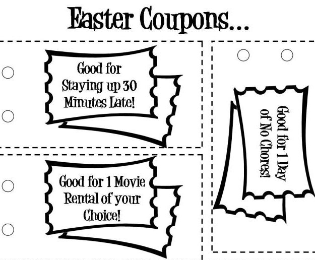 Easter Coupons