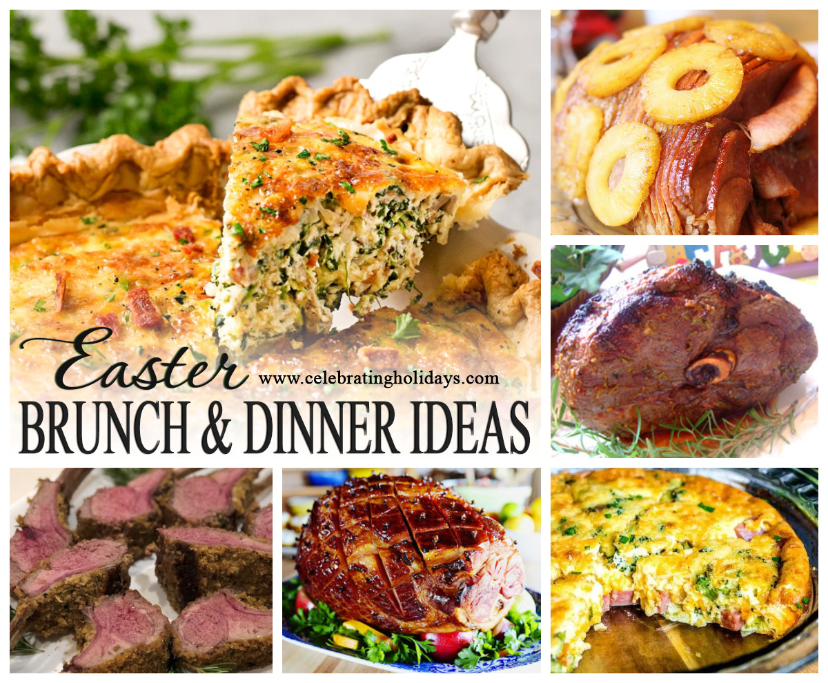 Easter Brunch and Dinner Recipe Ideas