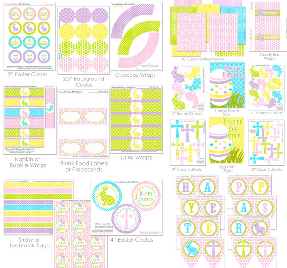 Easter Free Printable Party Pack