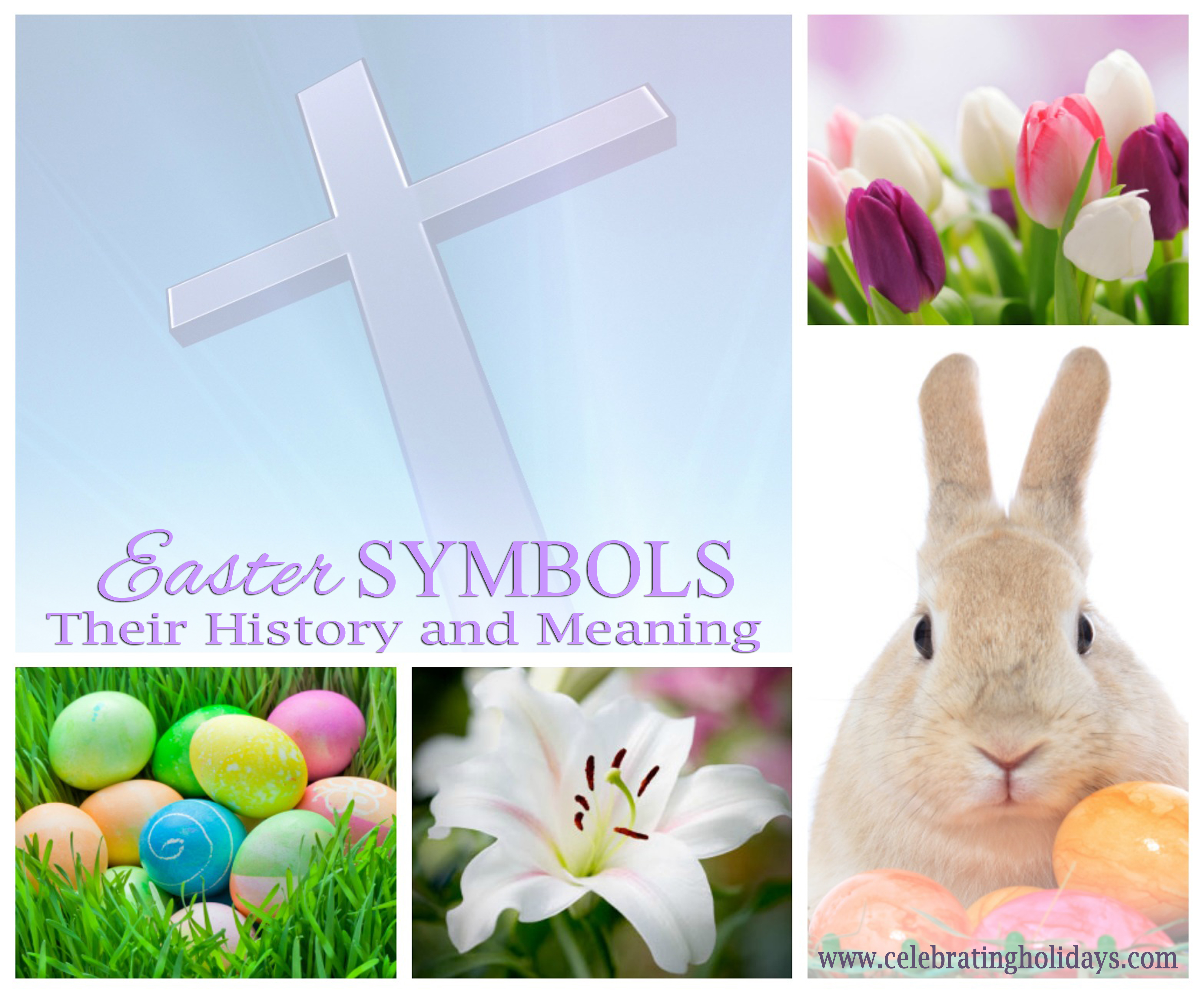 Easter Symbols Celebrating Holidays