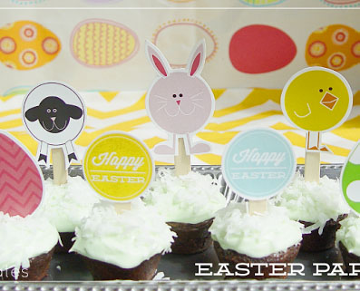 Easter Free Printable Topper Tags