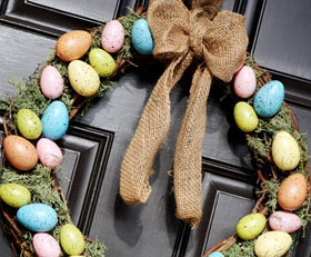 Speckled Egg Wreath