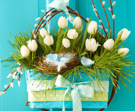 Hanging Easter Basket