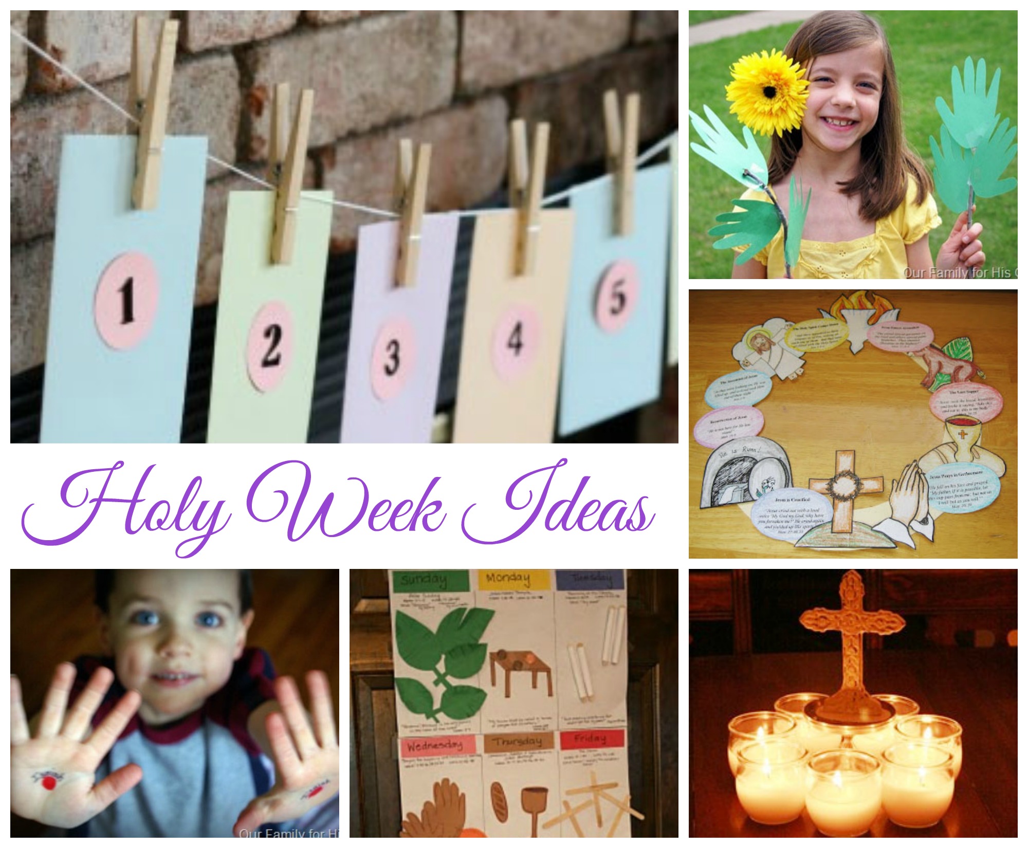 Holy Week Ideas