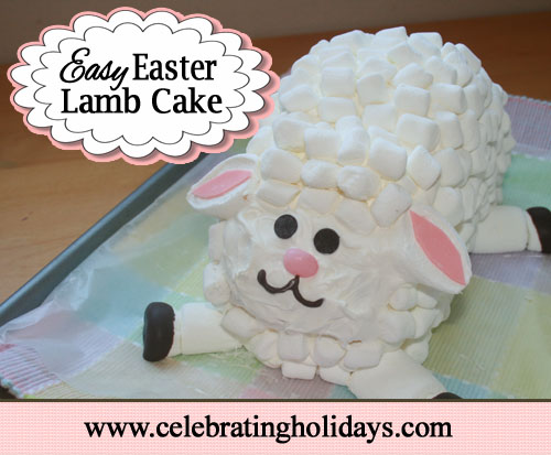 Easy Lamb Cake Recipe and Instructions