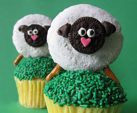 Lamb Cupcakes