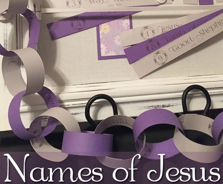 Names of Jesus Countdown for Lent