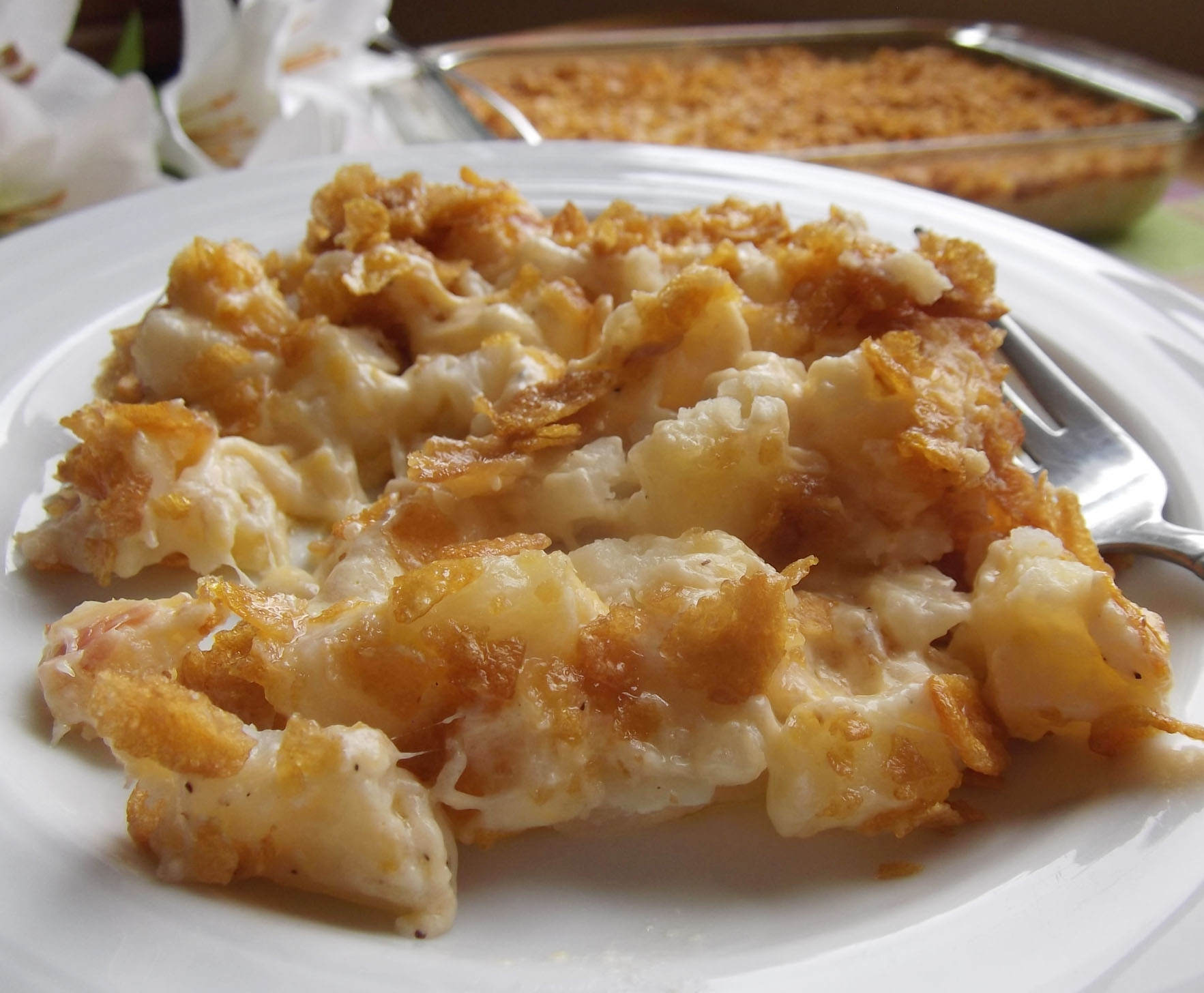 Cornflake Potato Casserole