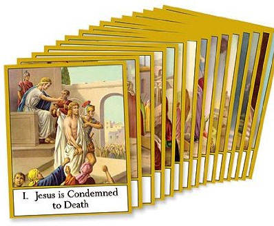 Stations of the Cross Cards, 8x10