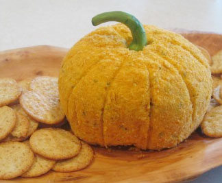 Cheeseball Pumpkin