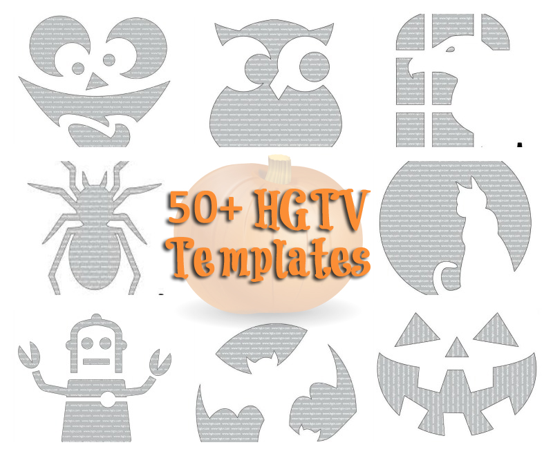 HGTV Pumpkin Templates