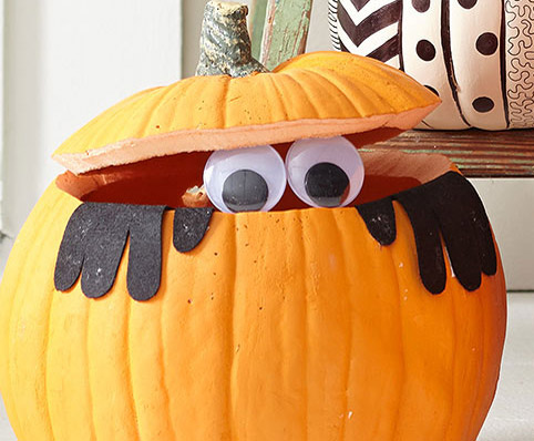 Peek-a-boo Pumpkin