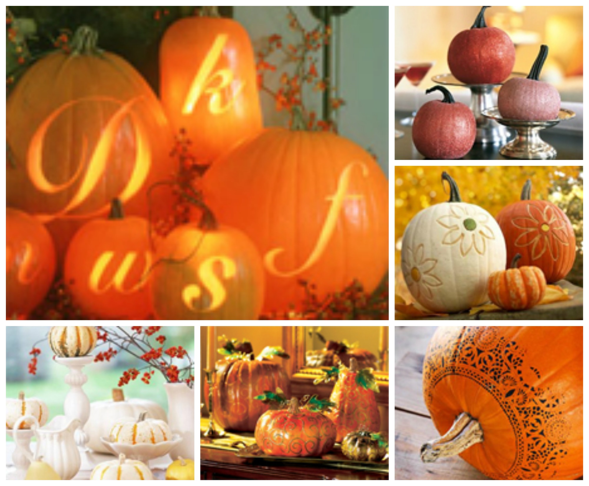 Pretty Pumpkin Collage