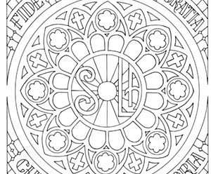The Five Solas Coloring Page