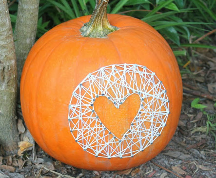 String Art Pumpkin