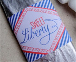 July 4th Candy Bar Wrapper
