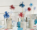 DIY Fireworks Centerpiece for July 4th