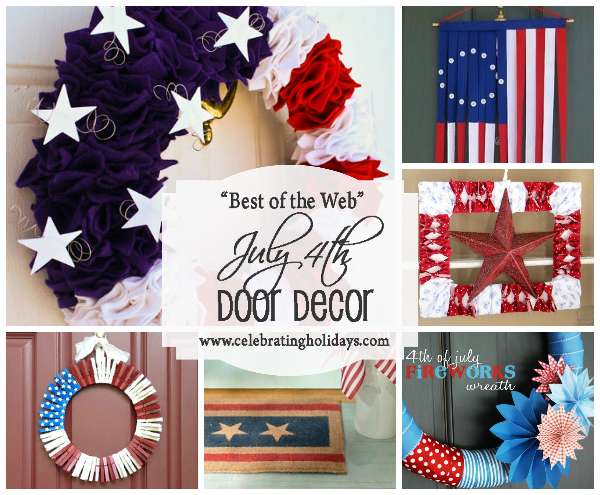 Best July 4th DIY Door Decorating Ideas