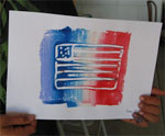 Printmaking Flag