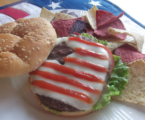 July 4th Hamburgers