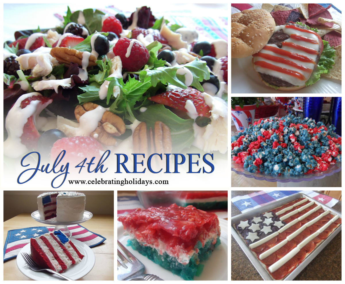 Patriotic Recipes for July 4th