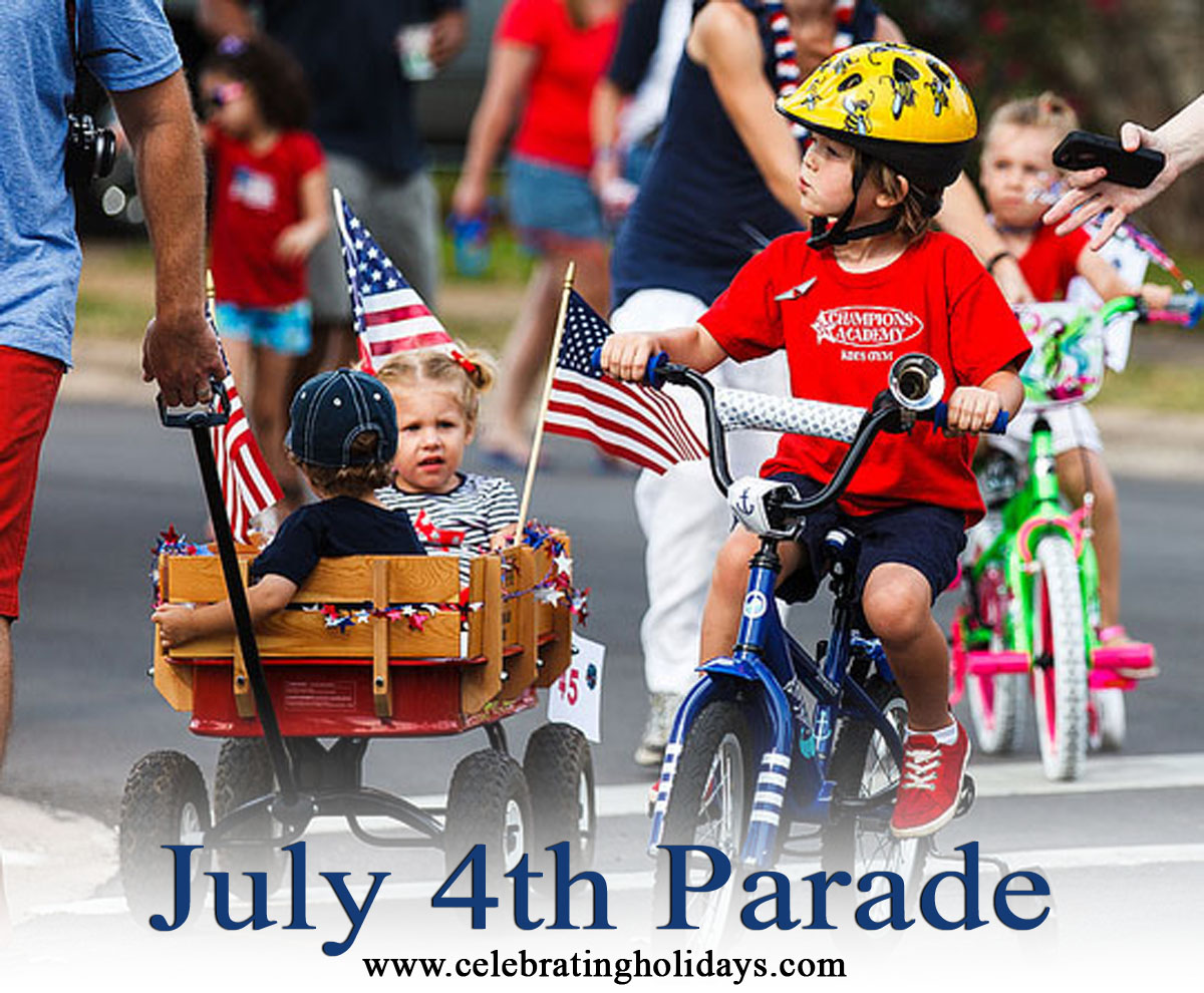July 4th Bike, Scooter, and Wagon Parade Tradition