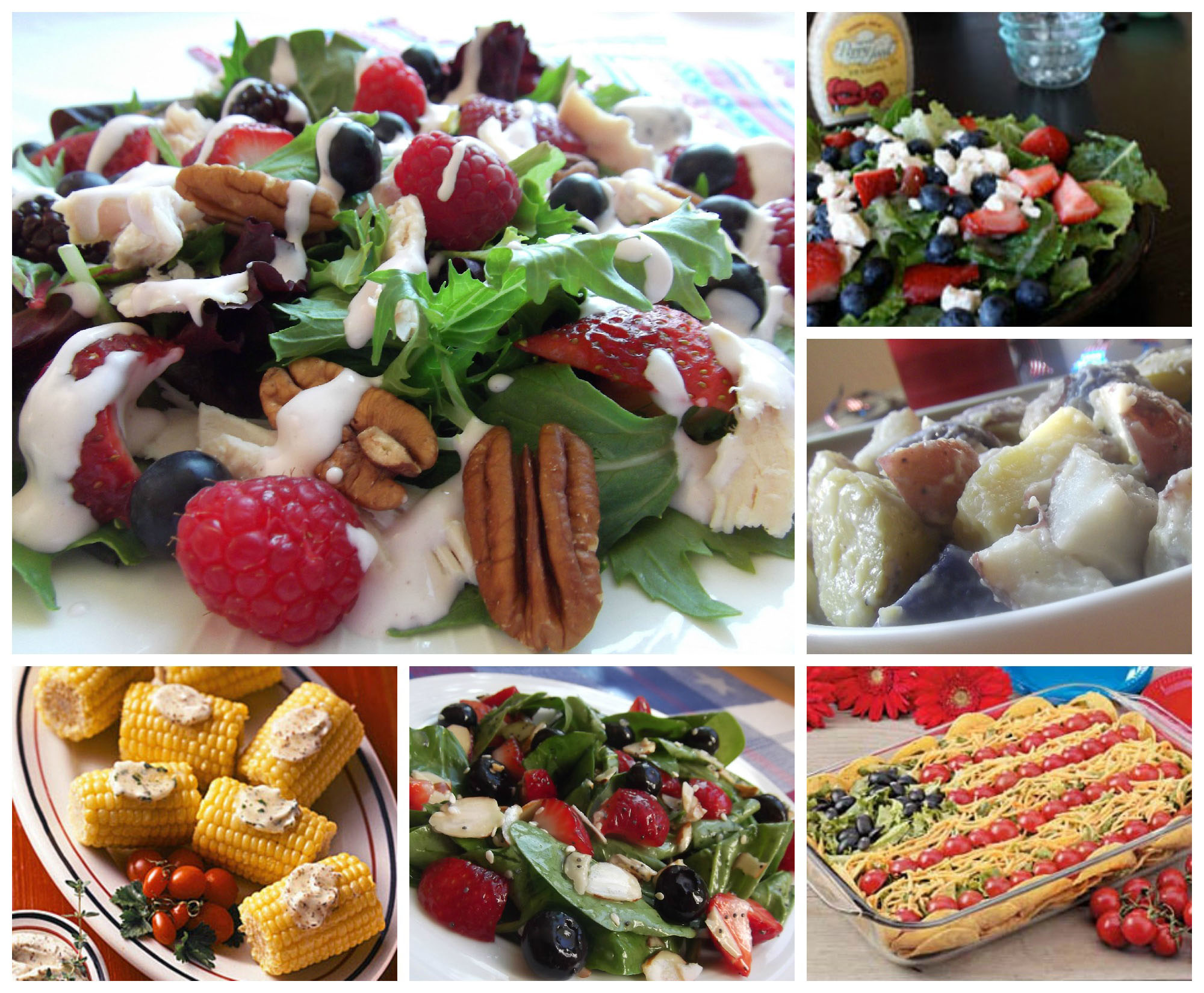 July 4th Salad and Side Dish Ideas
