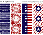July 4th Free Printable Gift Tags 6