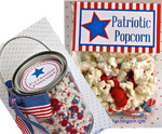 Patriotic Popcorn Gift